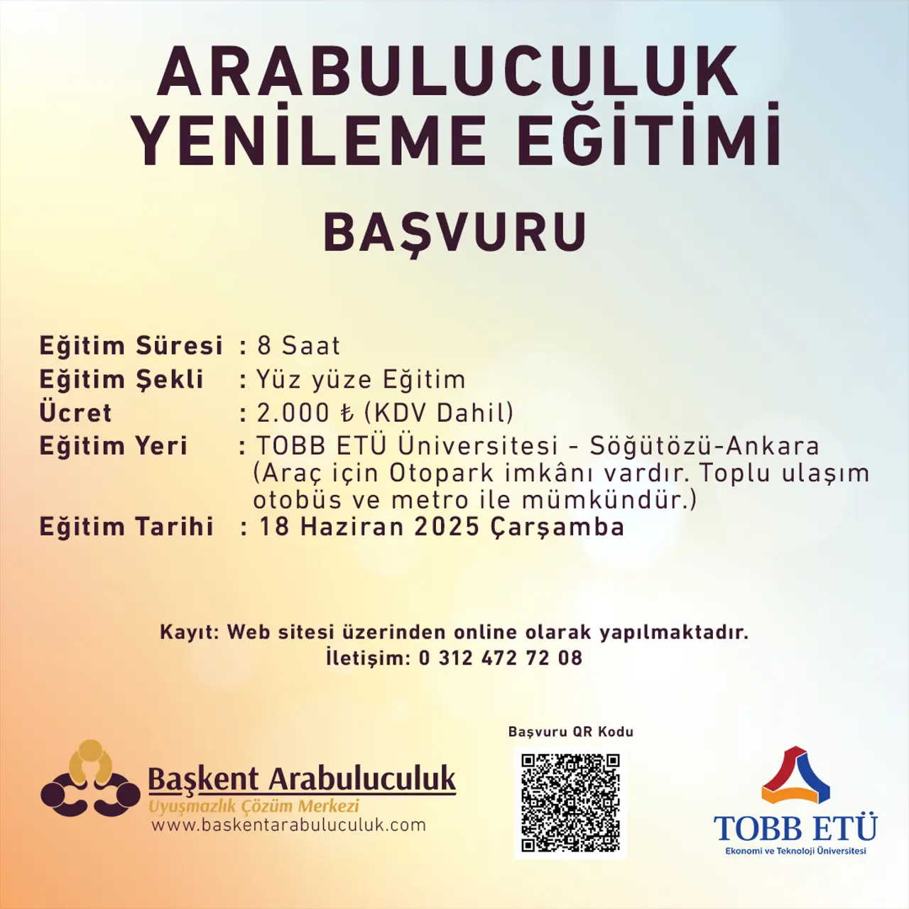 Arabuluculuk YENİLEME EĞİTİMİ
