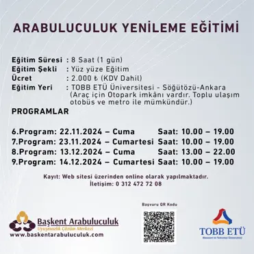 Temel Arabuluculuk YENİLEME EĞİTİMİ