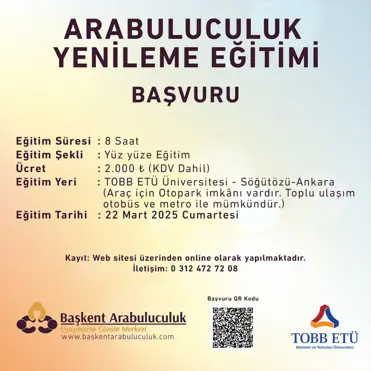 Arabuluculuk YENİLEME EĞİTİMİ